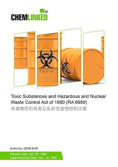 Implementation of Toxic Substances and Hazardous Waste.